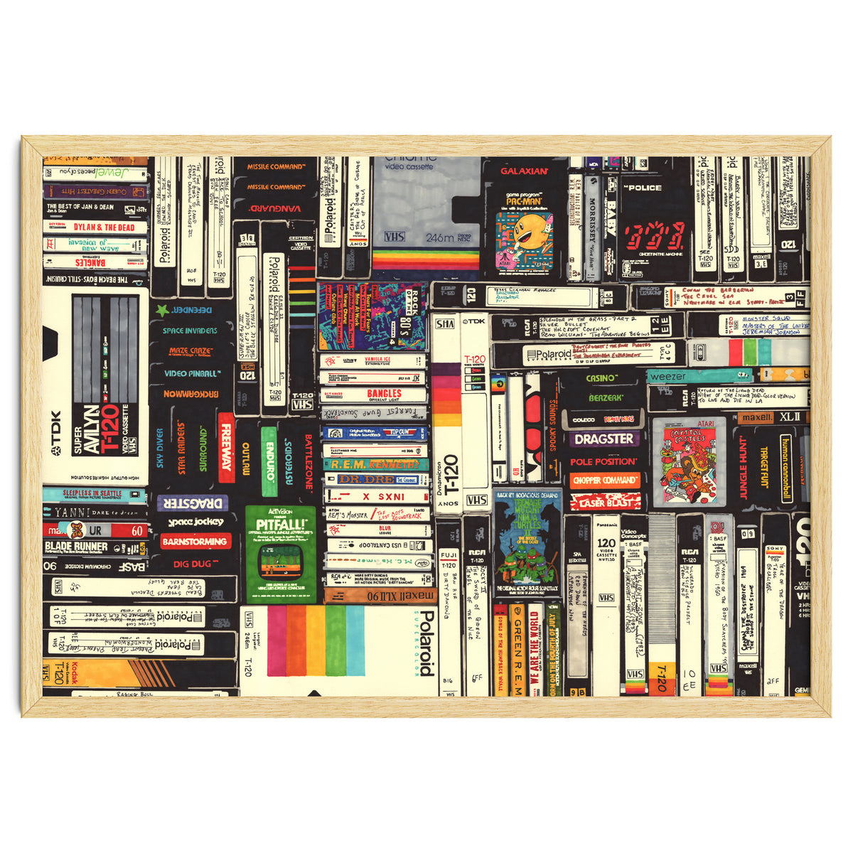 Cassettes, VHS & Atari