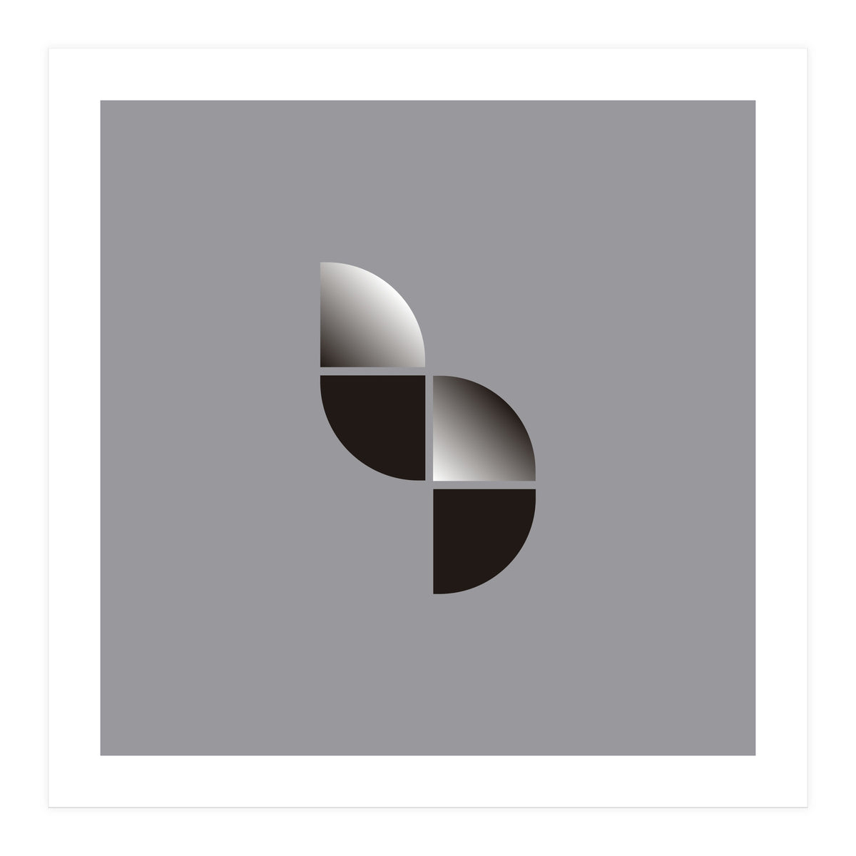 Abstract modern BW32 (Print Only)