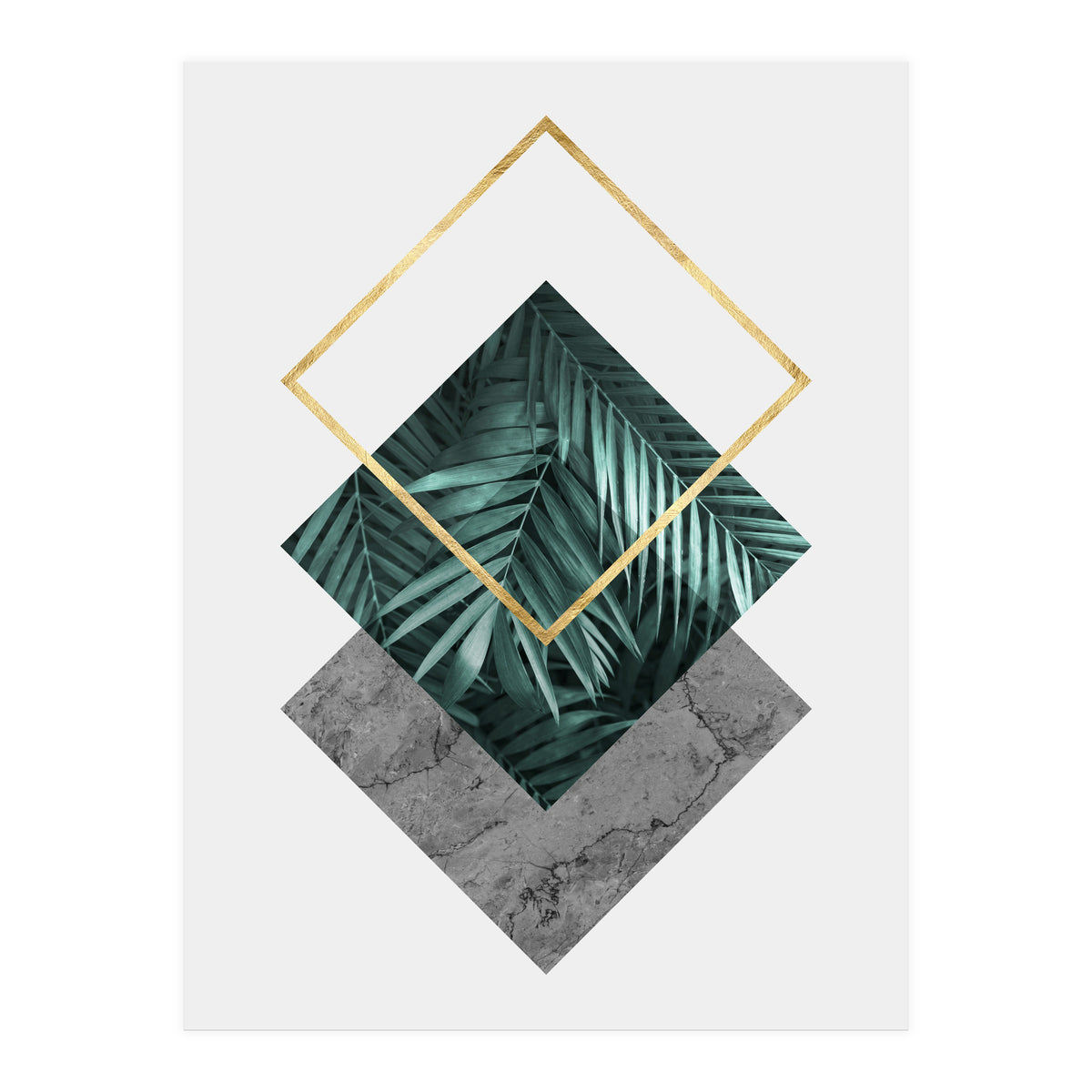 Botanical and geometric III (Print Only)