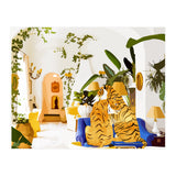 Tiger Reserve Villa | Bohemian Tropical Jungle Décor | Pastel Honeymoon Couple Love Wildlife (Print Only) thumbnail