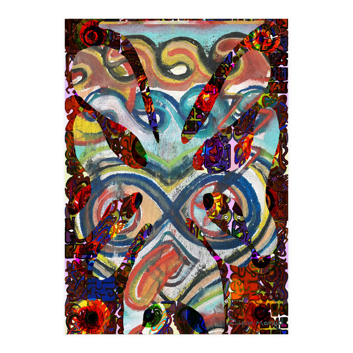 Pop Abstract 2023 Tapiz 28 (Print Only)