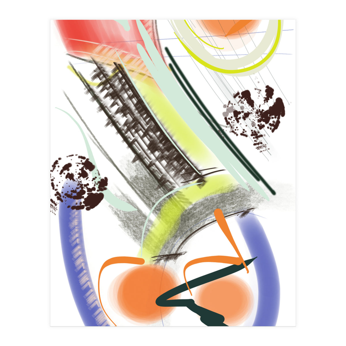 Jardim florido (Print Only)