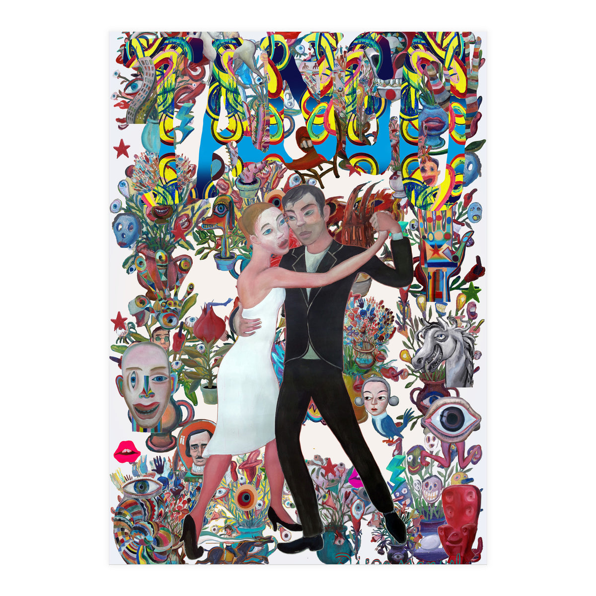 Tango Nuevo Tapiz 1 (Print Only)