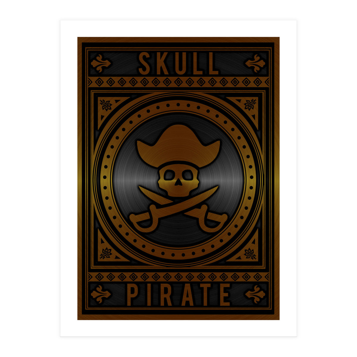 Skull Pirate (Print Only)