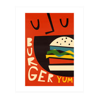 Yum Burger (Print Only)
