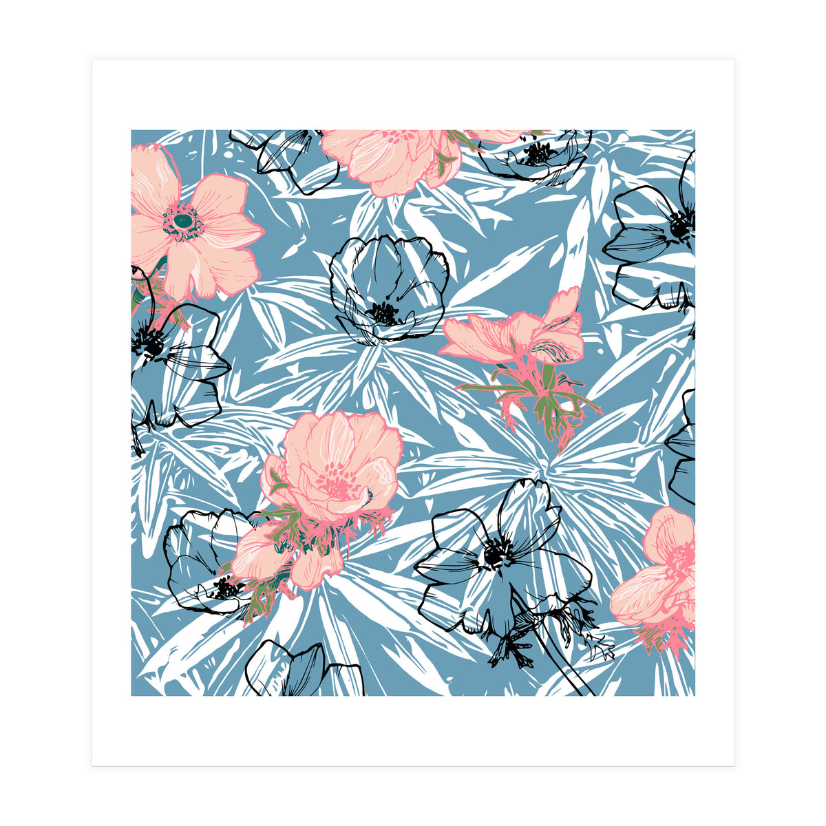 Backyard Palm (Print Only)