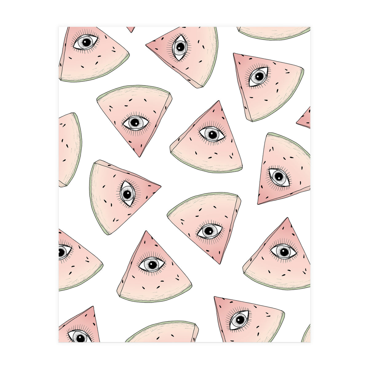 Curious Watermelon (Print Only)