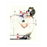 The Joker in the Bath, funny Bathroom Humour (Print Only) thumbnail