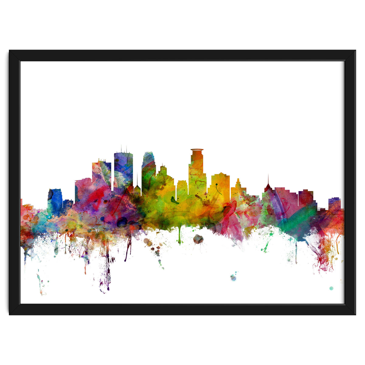 Minneapolis Minnesota Skyline