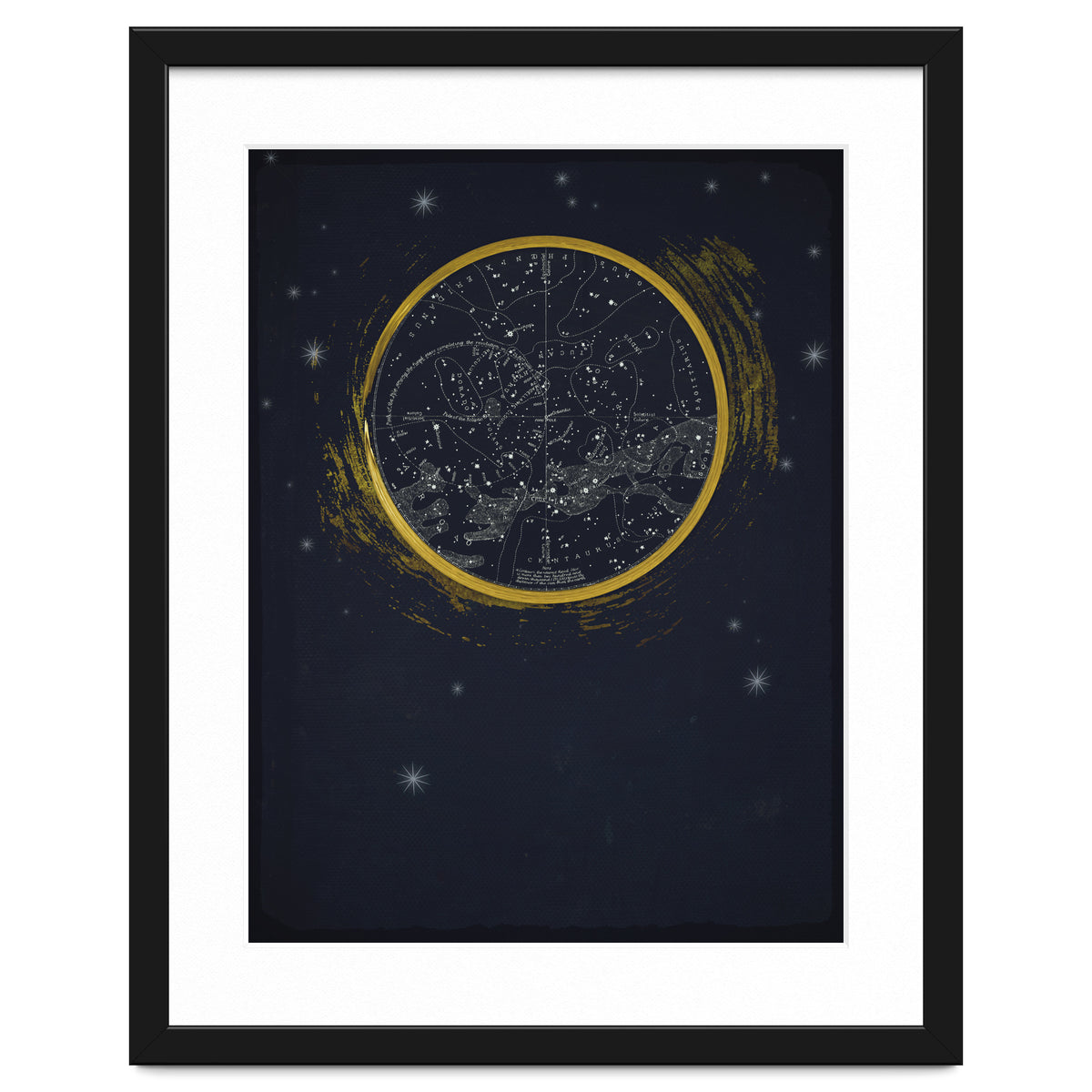 Vintage Cosmos: Star Map