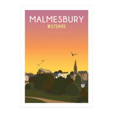 Malmesbury Sunset (Print Only) thumbnail