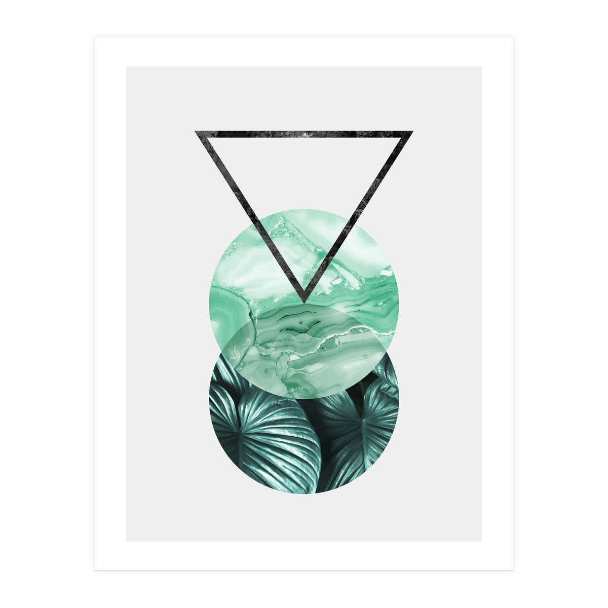 Botanical and geometric II (Print Only)
