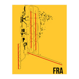 Frankfurt Airport Layout (Print Only) thumbnail