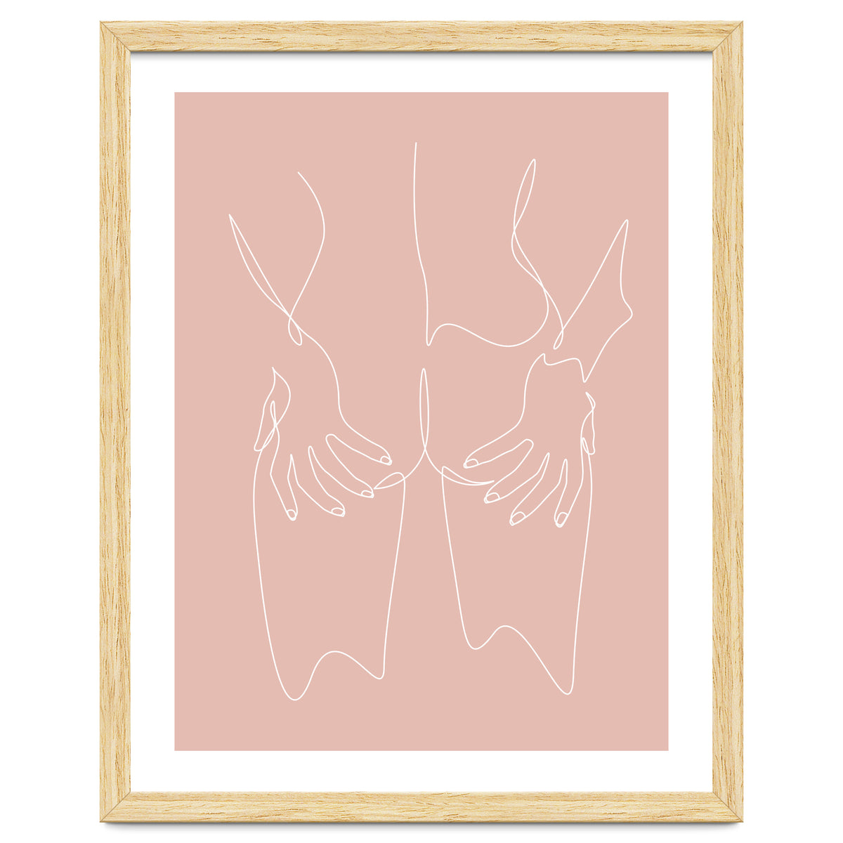 hot girl nude line pink