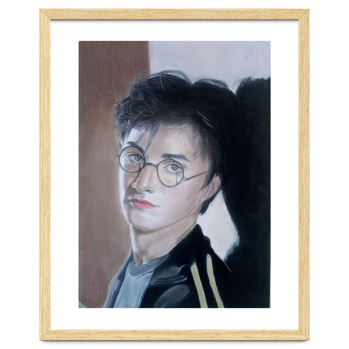 Soft Pastel Painting of Harry Potter by: MaeArtsy