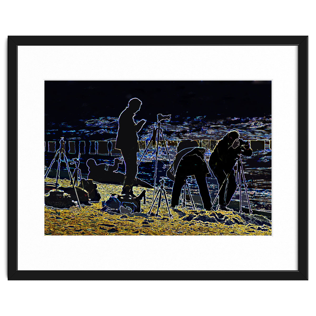 Photographers at the beach