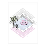 Flamingo's Paradise (Print Only) thumbnail