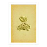 Balancing stones on the retro paper (Print Only) thumbnail