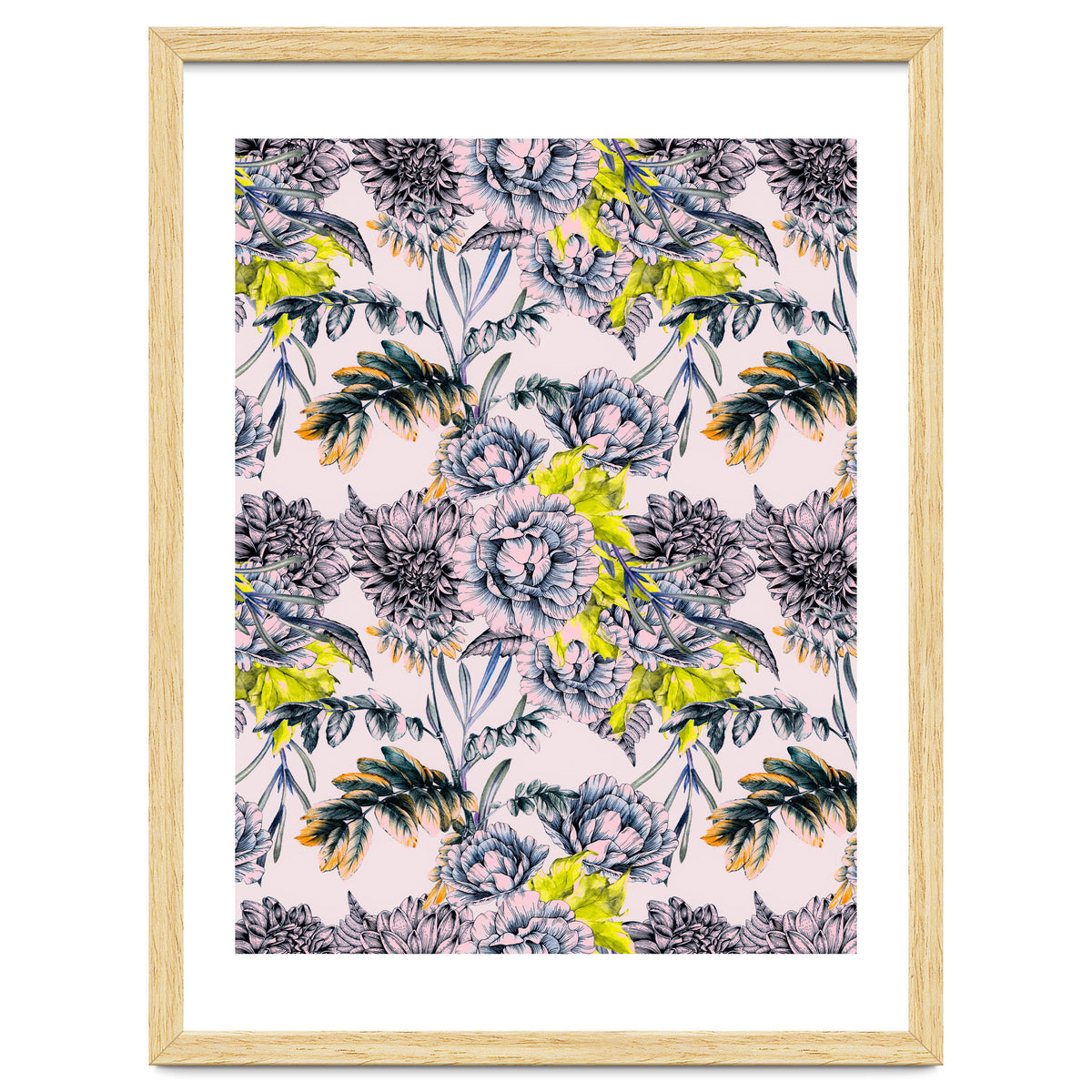 Flowering blooming in pink