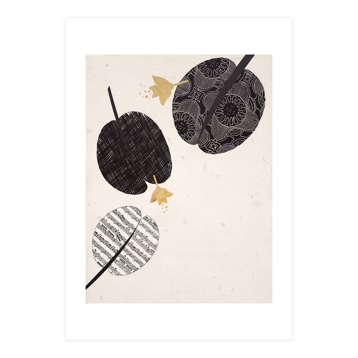 Abstract leaves (Print Only)