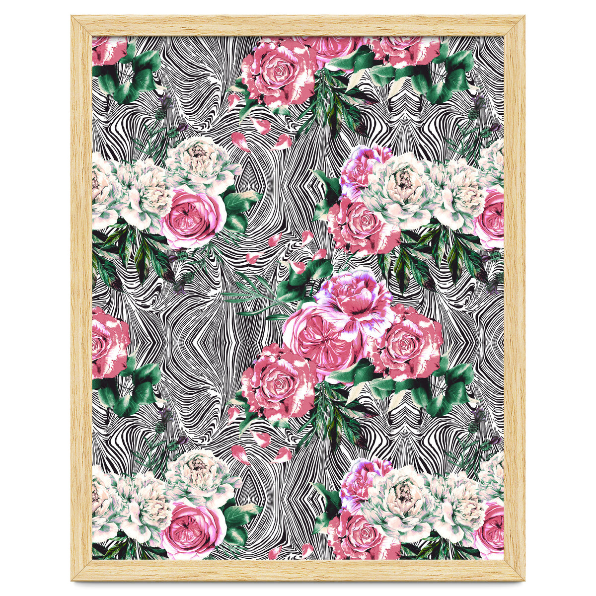 Flowery on linear mosaic