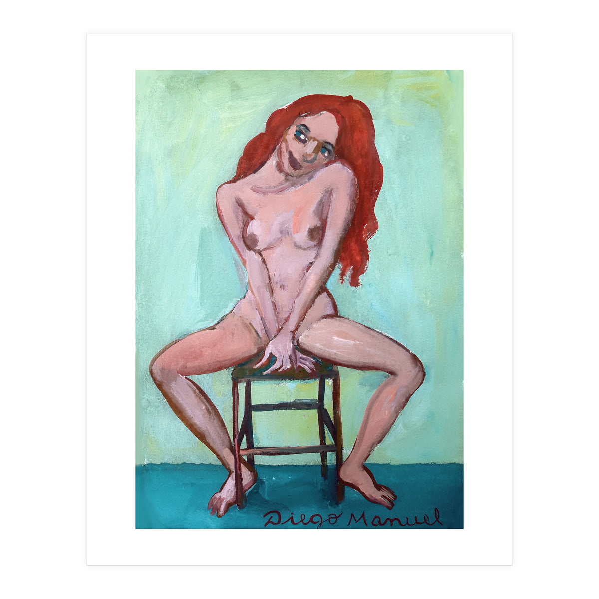 Chica Pelirroja 3 (Print Only)