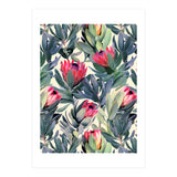 Painted Protea Pattern (Print Only) thumbnail