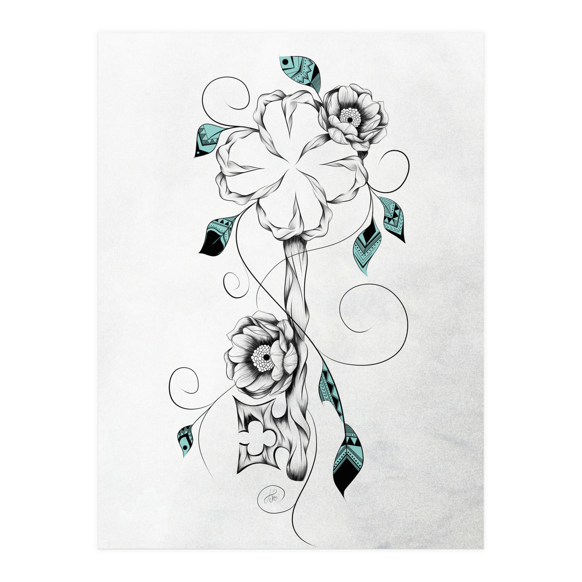 Poetic Key Of Luck (Print Only)