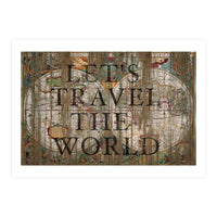 Let's Travel The World (Print Only)