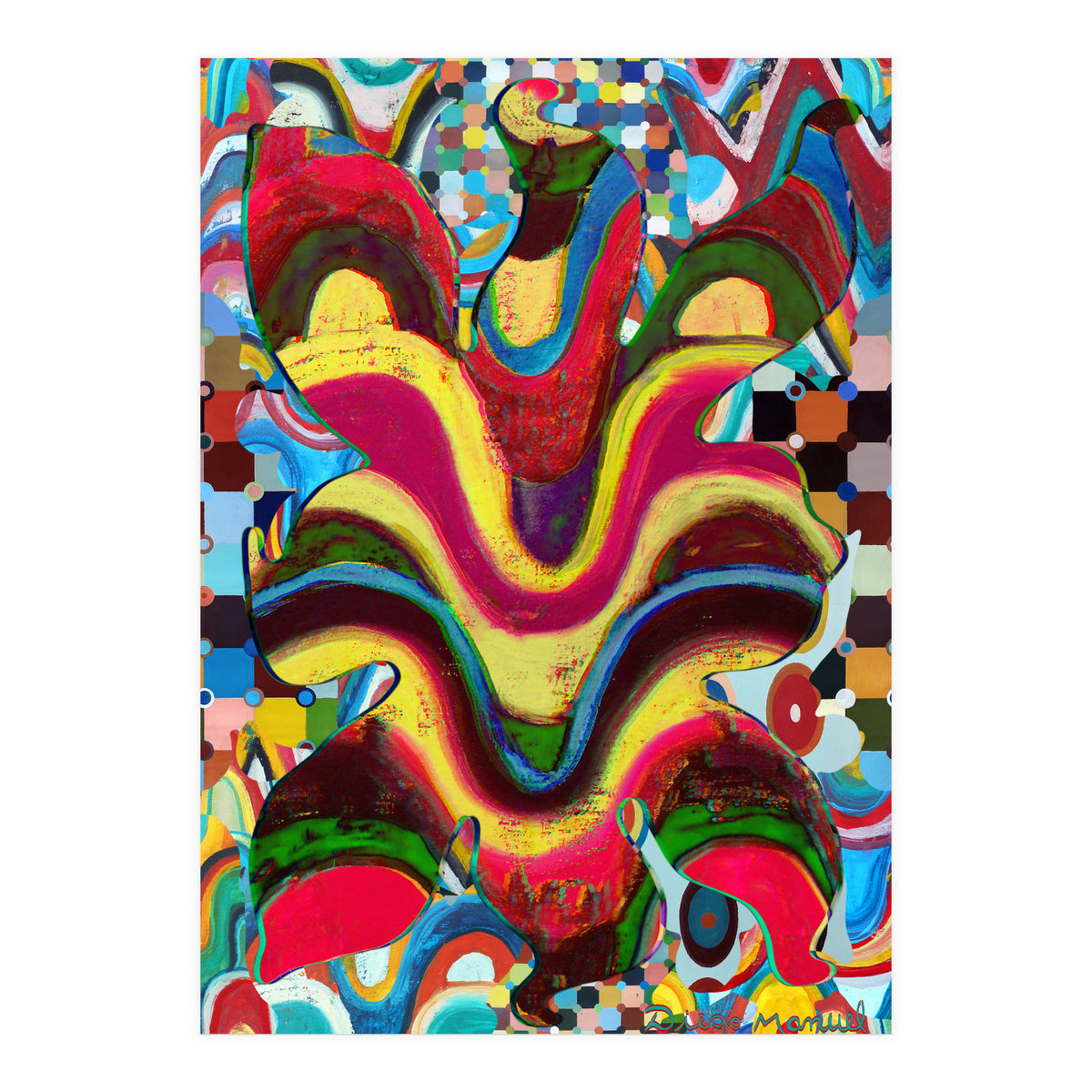 Pop Abstract 2023 Tapiz 92 (Print Only)