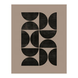 Mid-Century Modern No.24 - Woodblock Print (Print Only) thumbnail