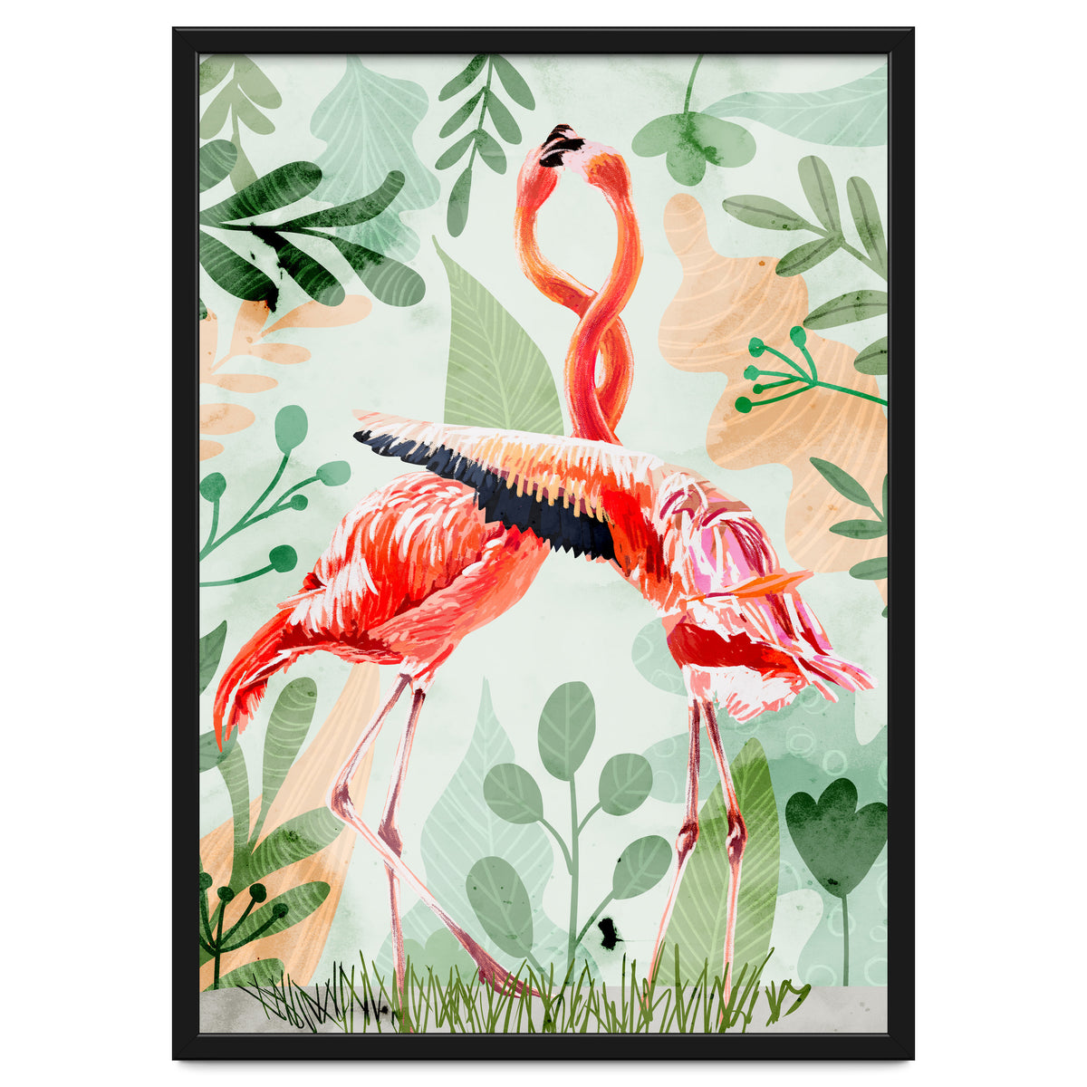 Flamingo Love