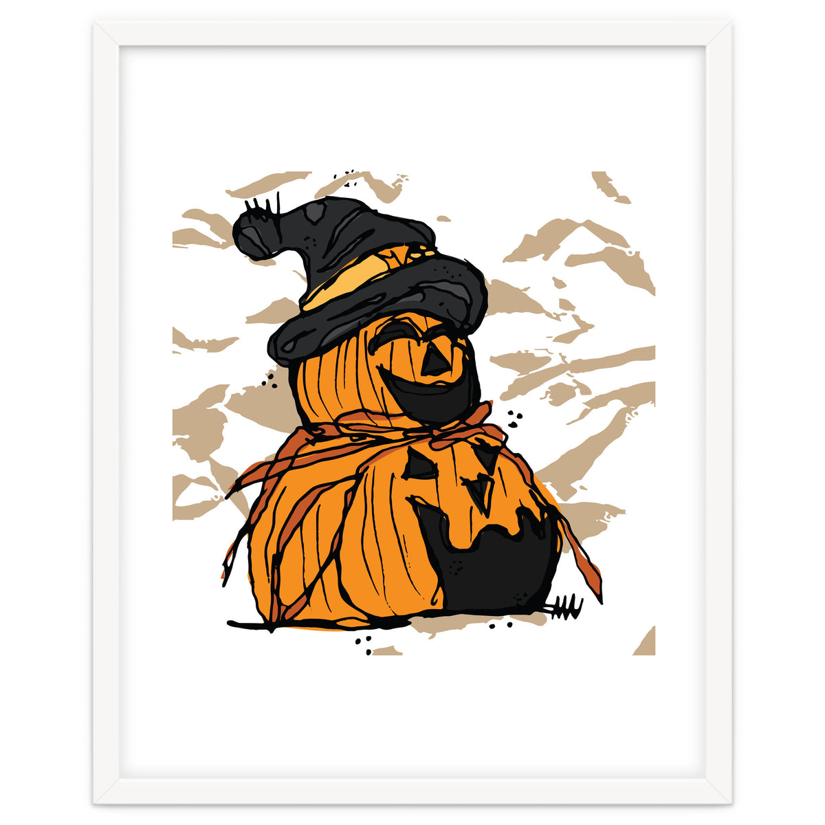 Pumpkin sketch