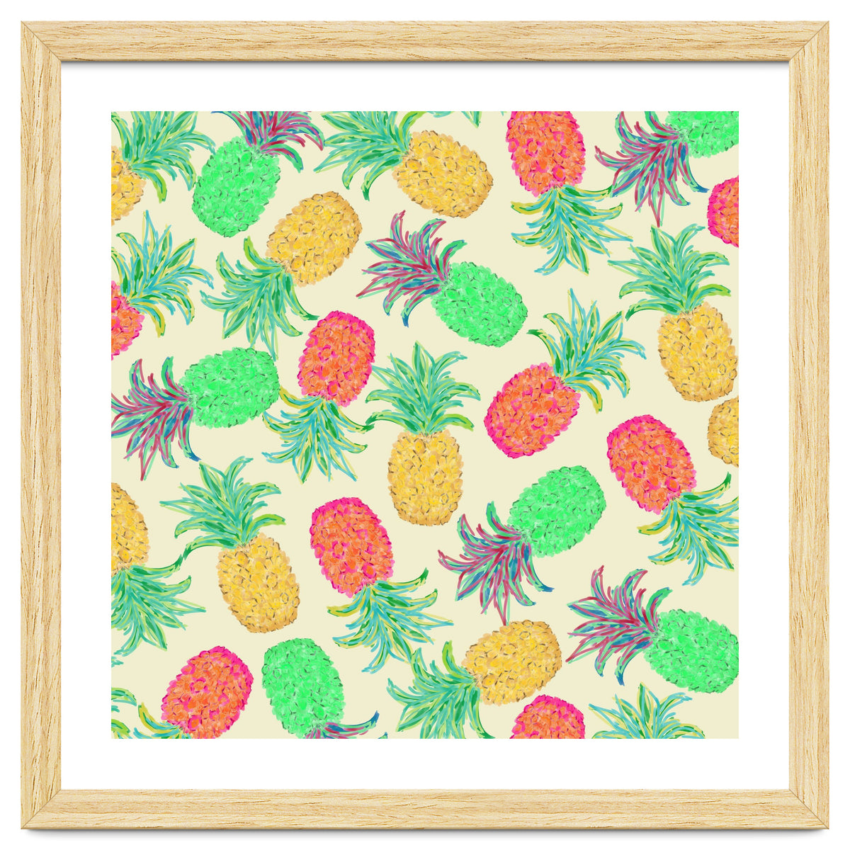 Pineapple Pandemonium Multicolo