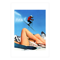 Skiing Time (Print Only)