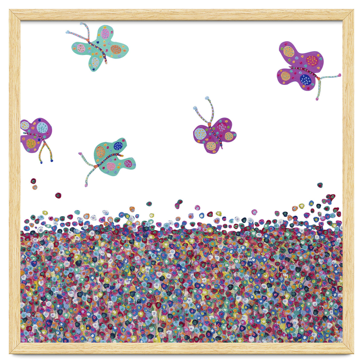 Butterflies Are Free (white)