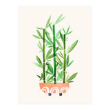 Happy Bamboo Houseplant (Print Only) thumbnail
