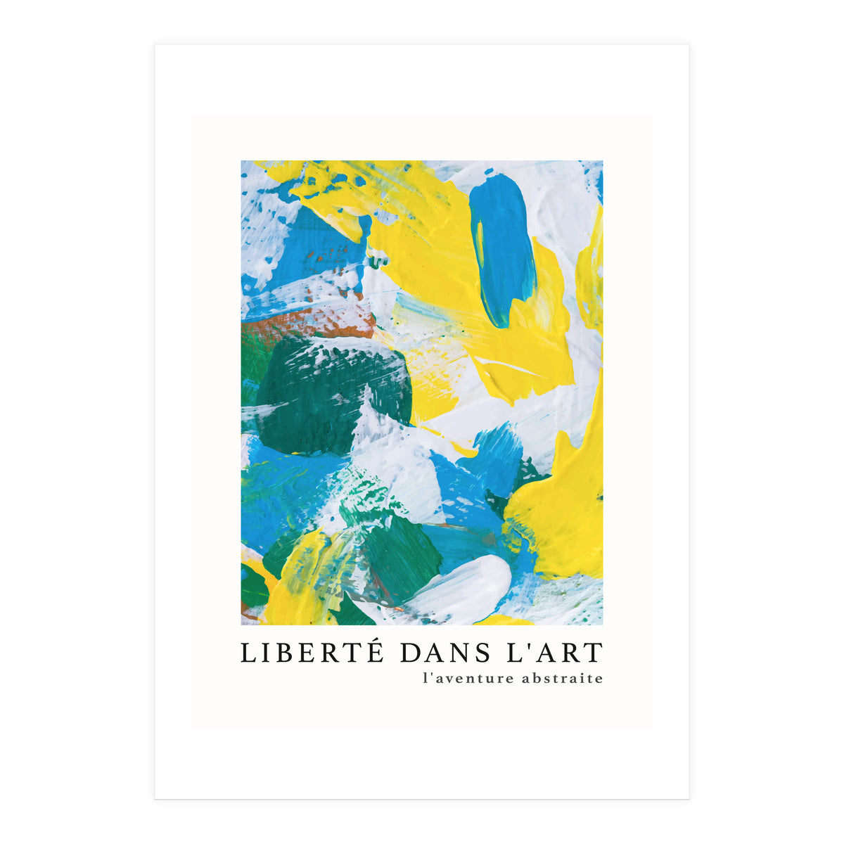 Freedom In Art - The Abstract Adventure (5) (Print Only)