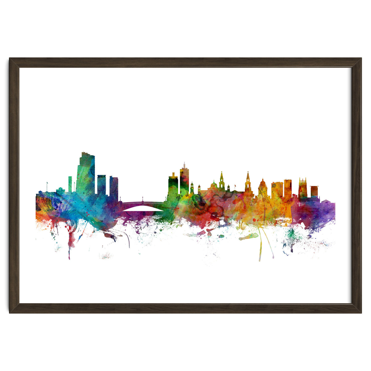 Leeds England Skyline