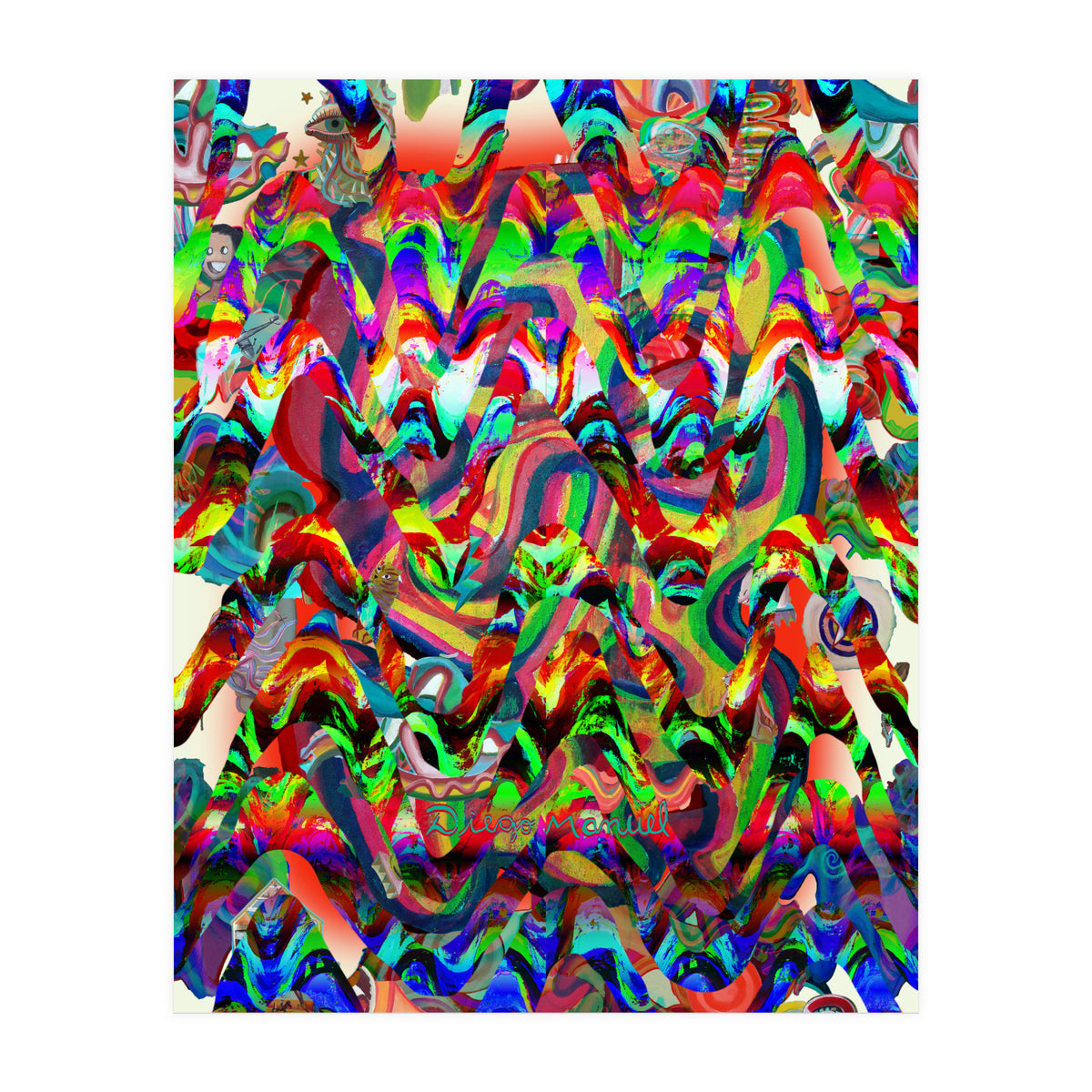 New Graffiti B 30 (Print Only)