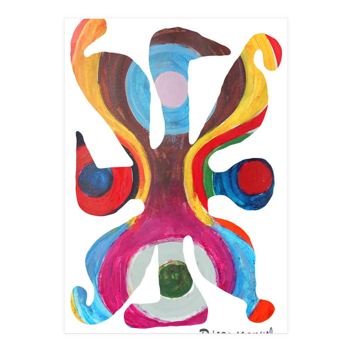 Fuego 145 Copia (Print Only)