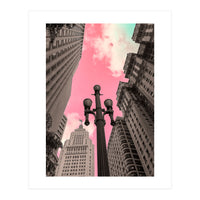 Pink Sky in São Paulo - Downtown (Print Only)