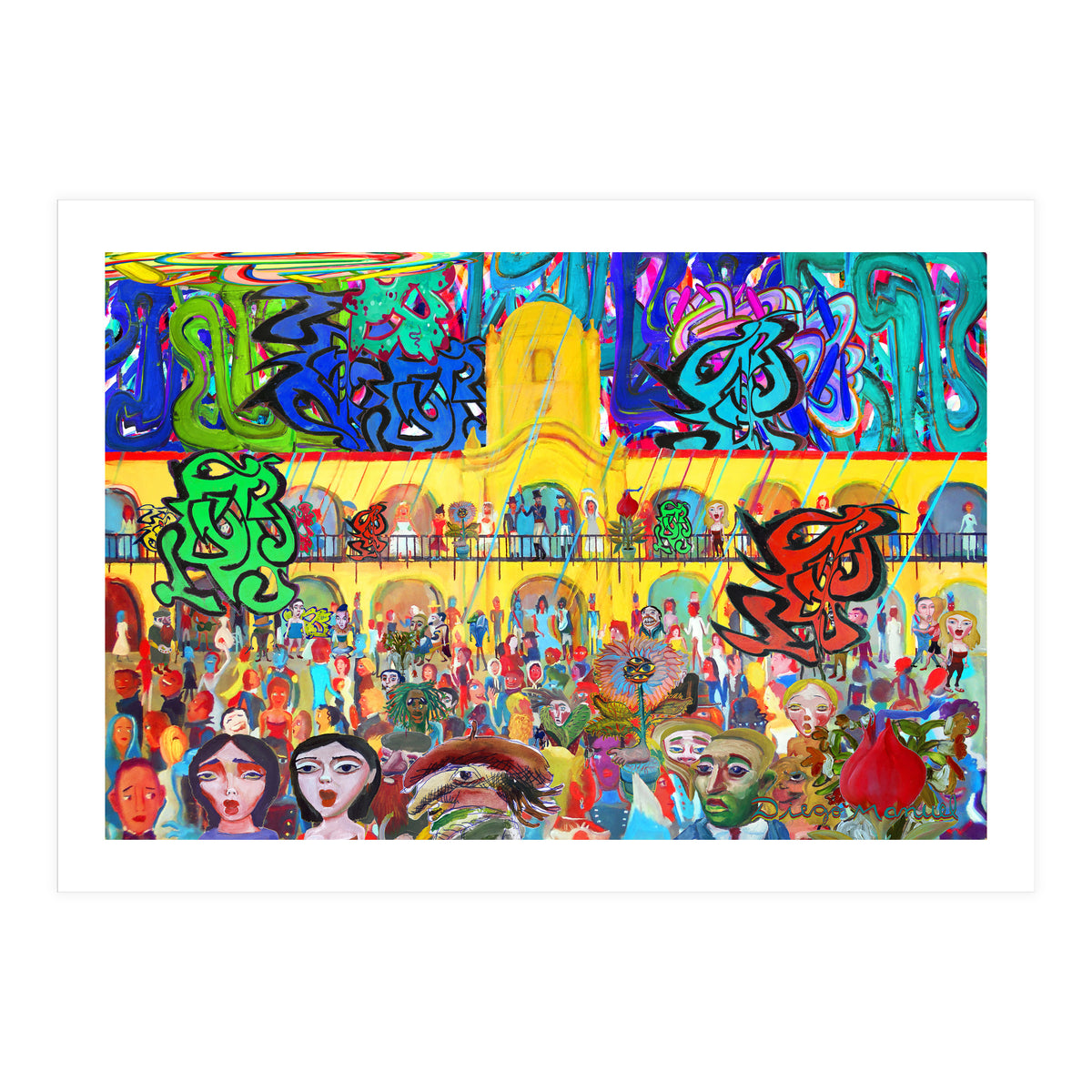 25 De Mayo Pop Digital 17 (Print Only)