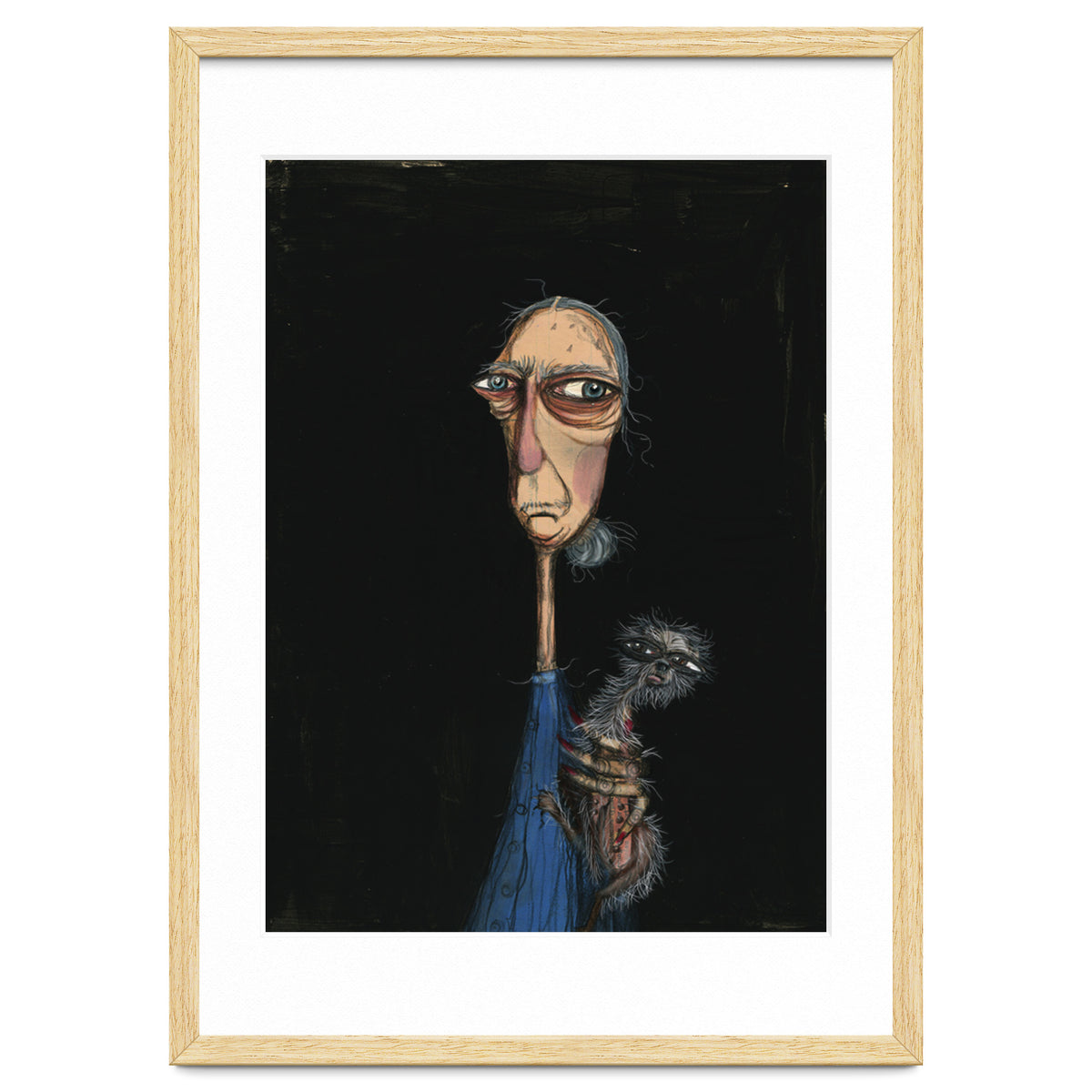 Woman Holding A Chihuahua