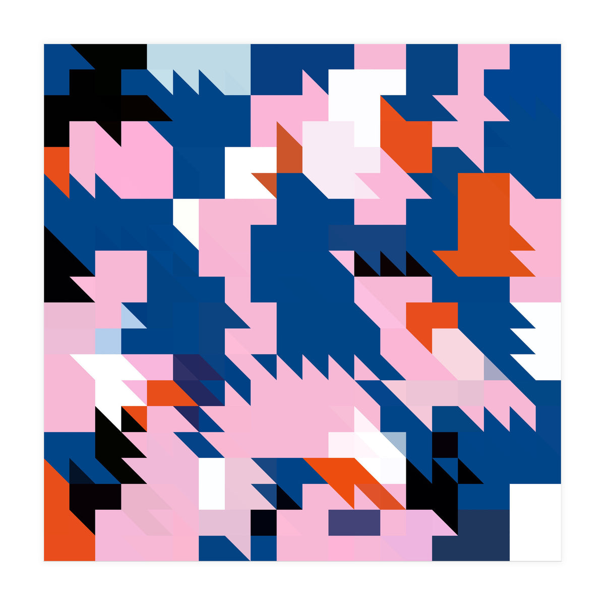 Pink and Blue (Print Only)