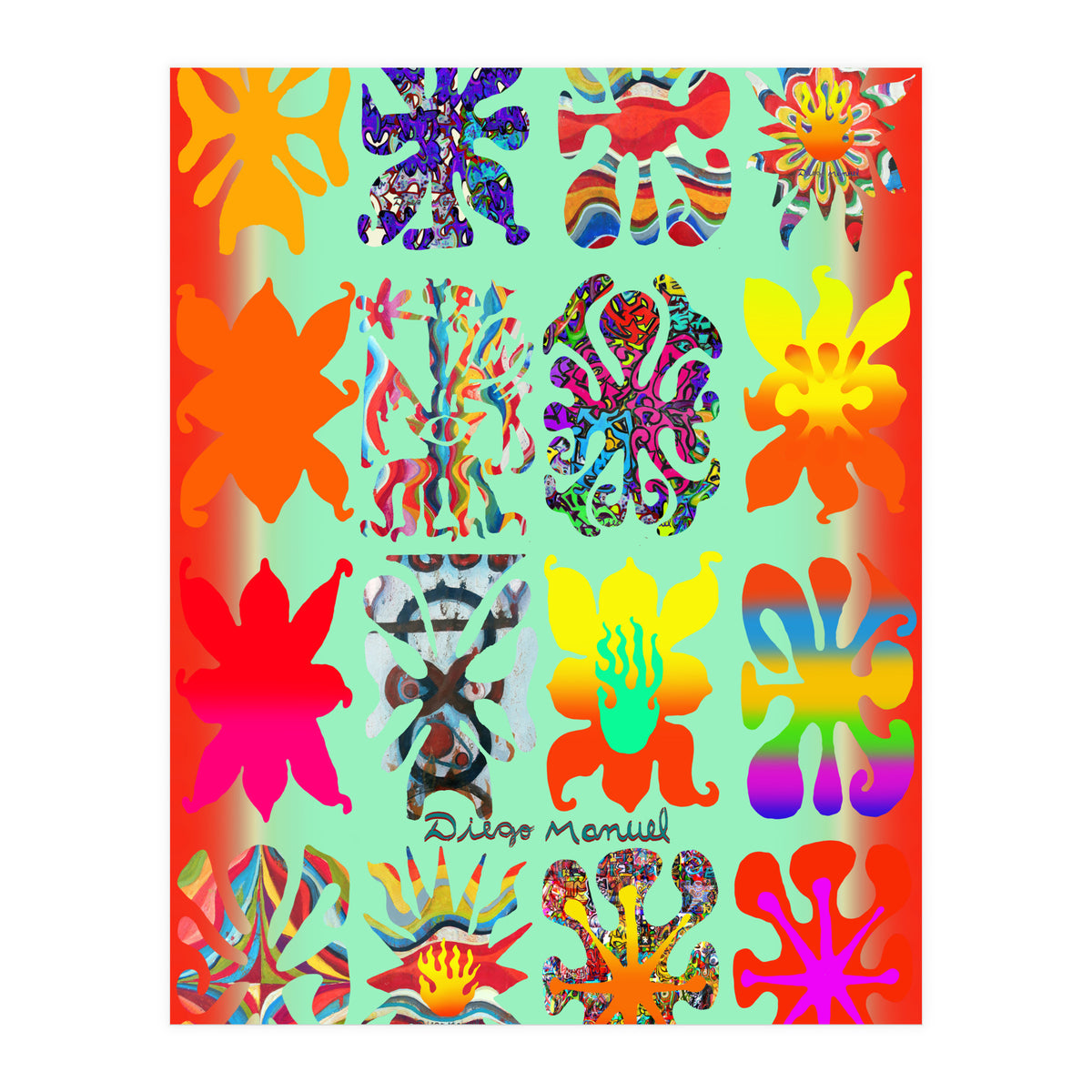 Pop Abstract 2023 Tapiz 62 (Print Only)