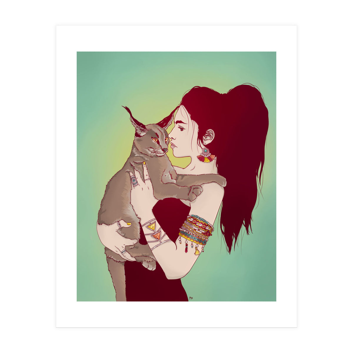 Wild Cat Lady (Print Only)
