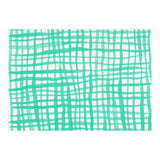 Aqua gingham pattern (Print Only) thumbnail