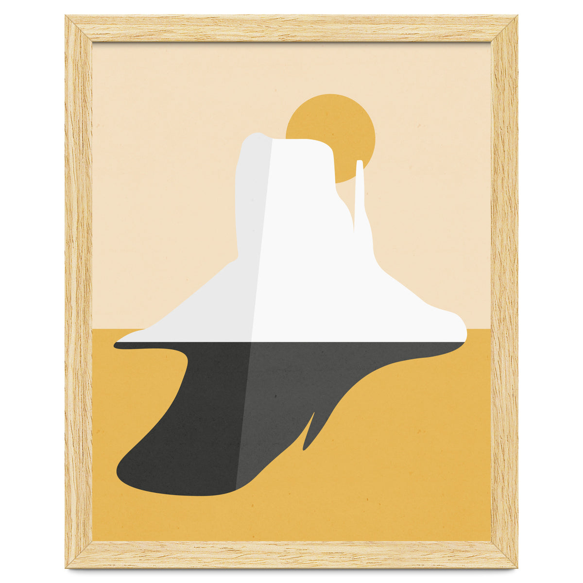 Abstract Mesa - Golden Desert