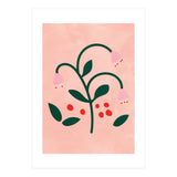 Botanical Pink Flower (Print Only) thumbnail